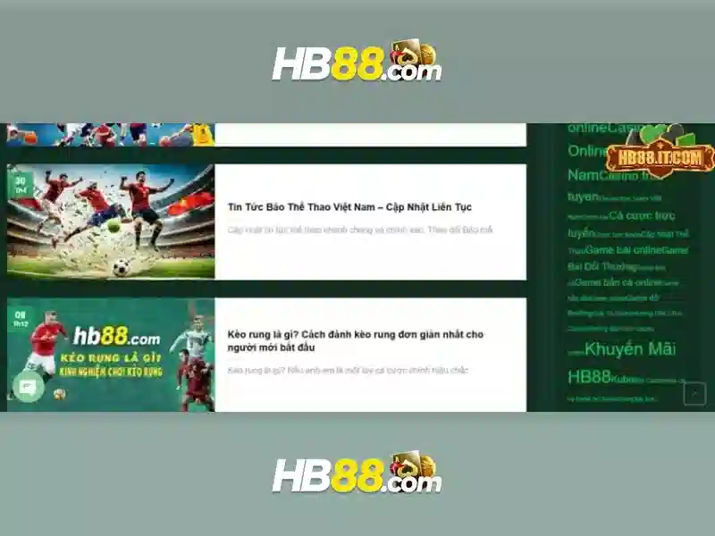 hb88: Tổng quan về nền tảng cá cược và trò chơi trực tuyến Giao diện nhà cái hoàn hảo
